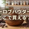 キャロブパウダーの販売店と代用品
