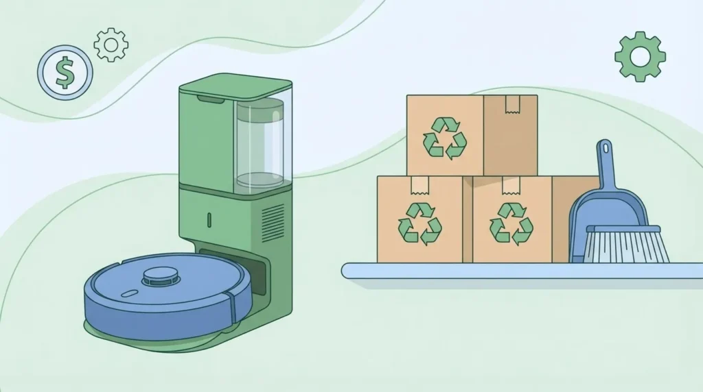 消耗品コストとゴミ収集ステーションの維持費